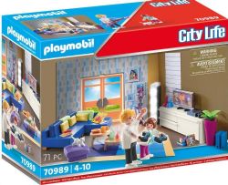 PLAYMOBIL CITY LIFE - SALON AMÉNAGÉ #70989